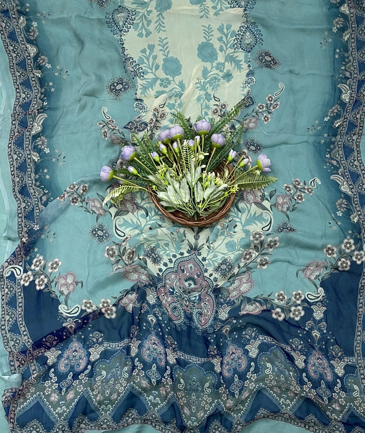 356B Muslin Blue Suit Fabric / CKC Muslin Suits