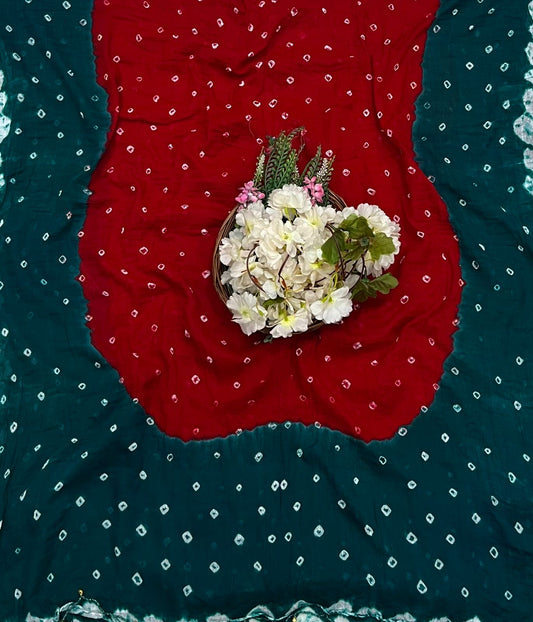 174A Jaipuri Cotton Dark Green Suit Fabric / CKC Jaipuri Suits