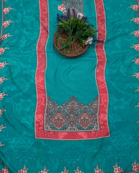 CKC 83 Muslin Sea Green Suit Fabric / CKC Muslin Suits