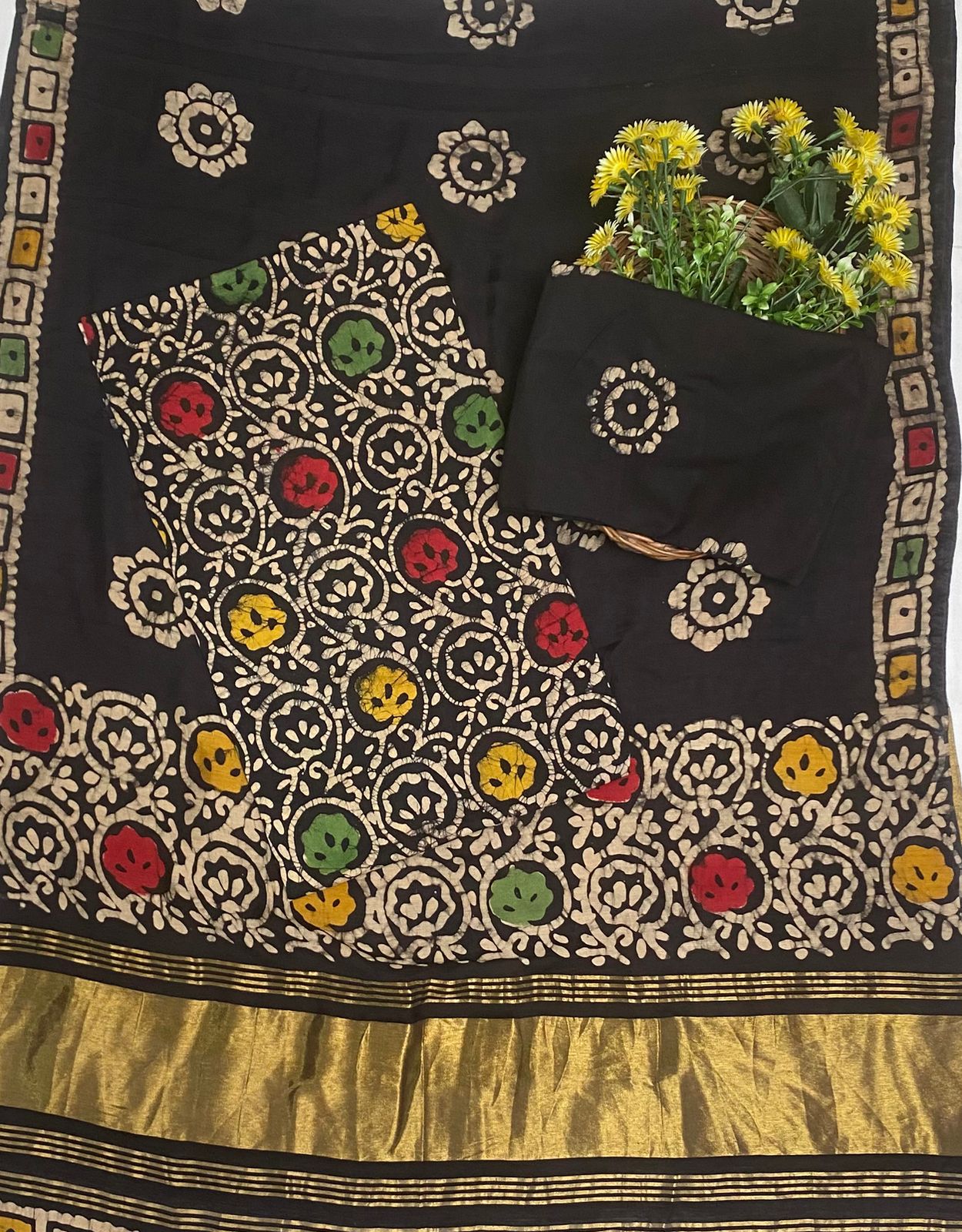 Cotton Black Suit Fabric / Cotton Bazaar
