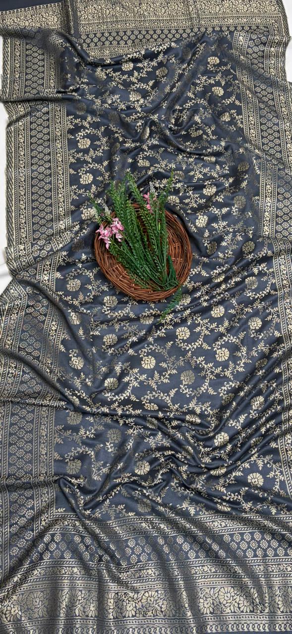 Pashmina Grey Suit Fabric/ Winter Suits