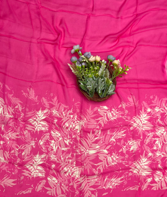 232 Chiffon Pink Suit Fabric / CKC Chiffon Suits
