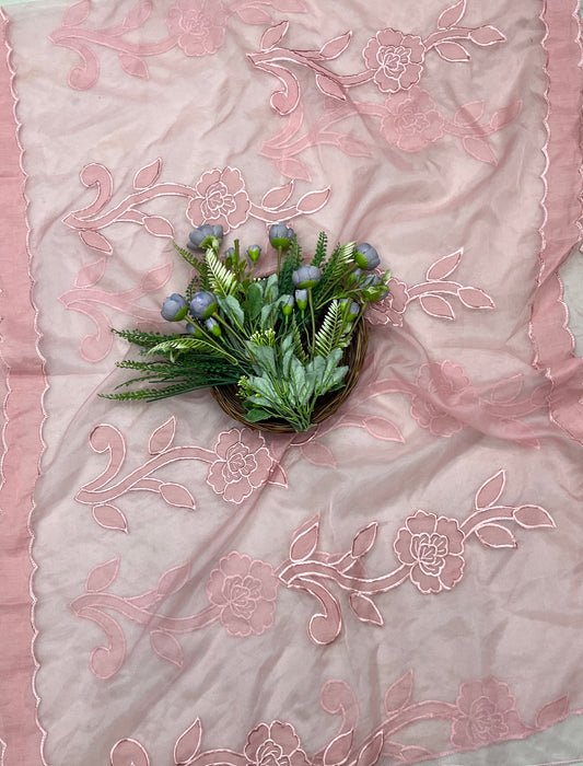 503B Mul Cotton Dusty Pink Suit Fabric / CKC Mul Cotton