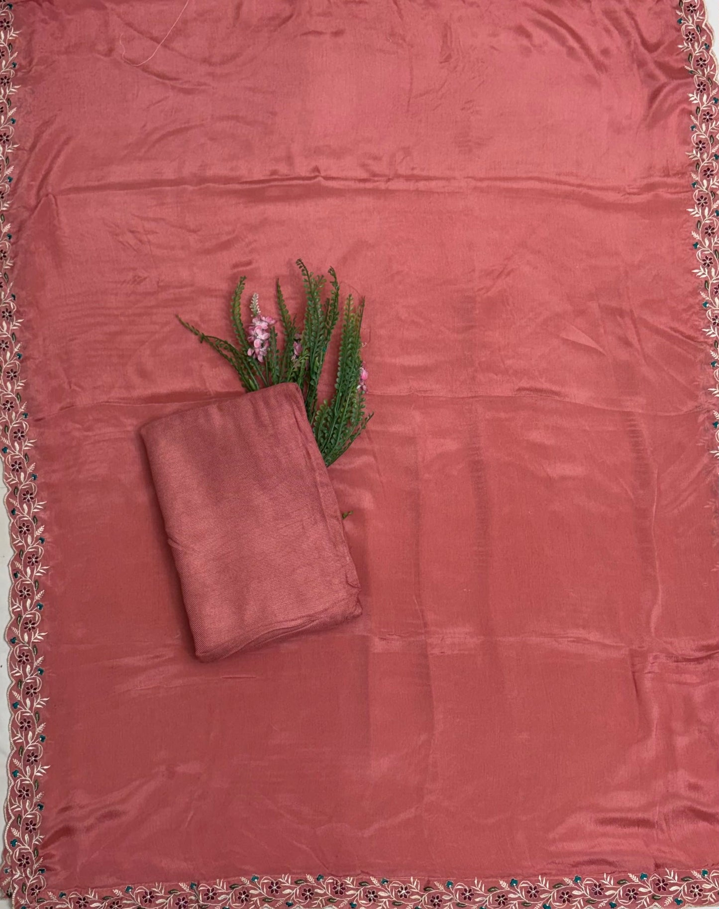 Velvet Dark Dusty Peach Suit Fabric / Velvet Suits