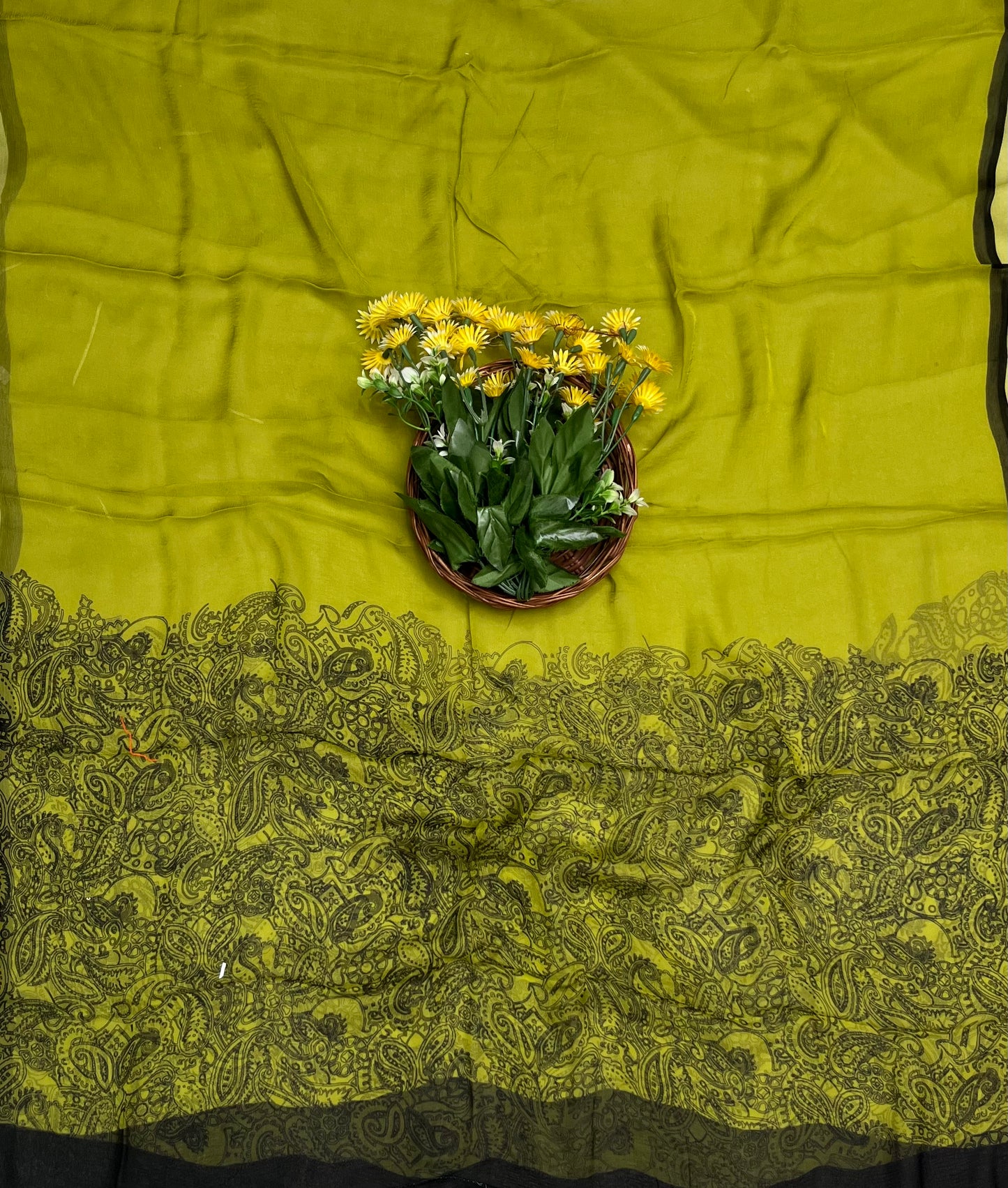 200 Georgette Green Suit Fabric / CKC Georgette Suits