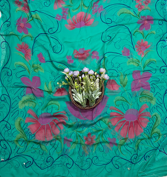 क्रेप स्किन विद ब्लैक सूट फ़ैब्रिक/ समर मार्केट कलेक्शन