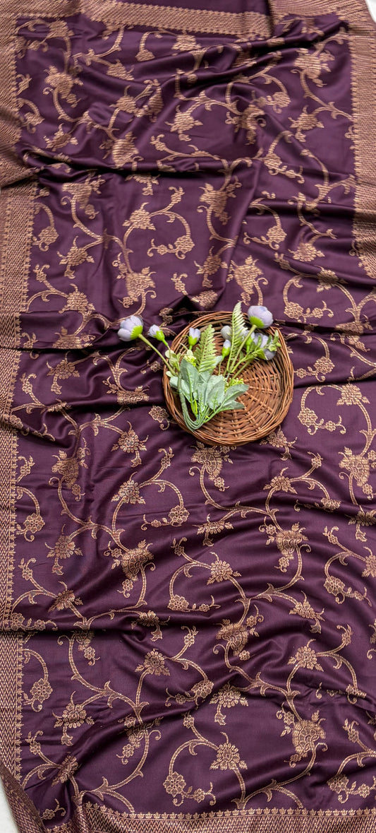 Pashmina Wine Suit Fabric/ CKC Winter Suits