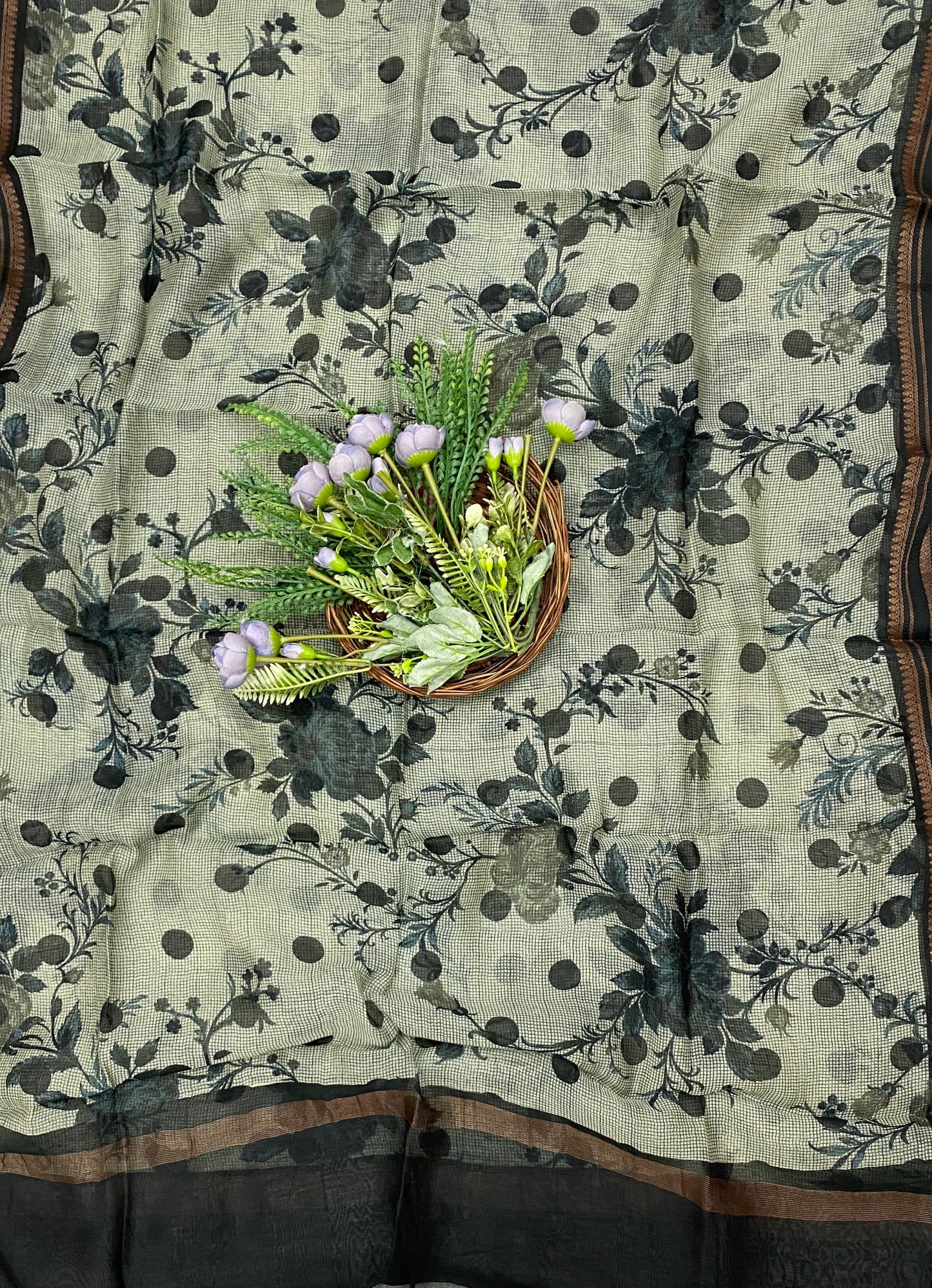 883B Pure Mul Cotton Black Suit Fabric / CKC Mul Cotton