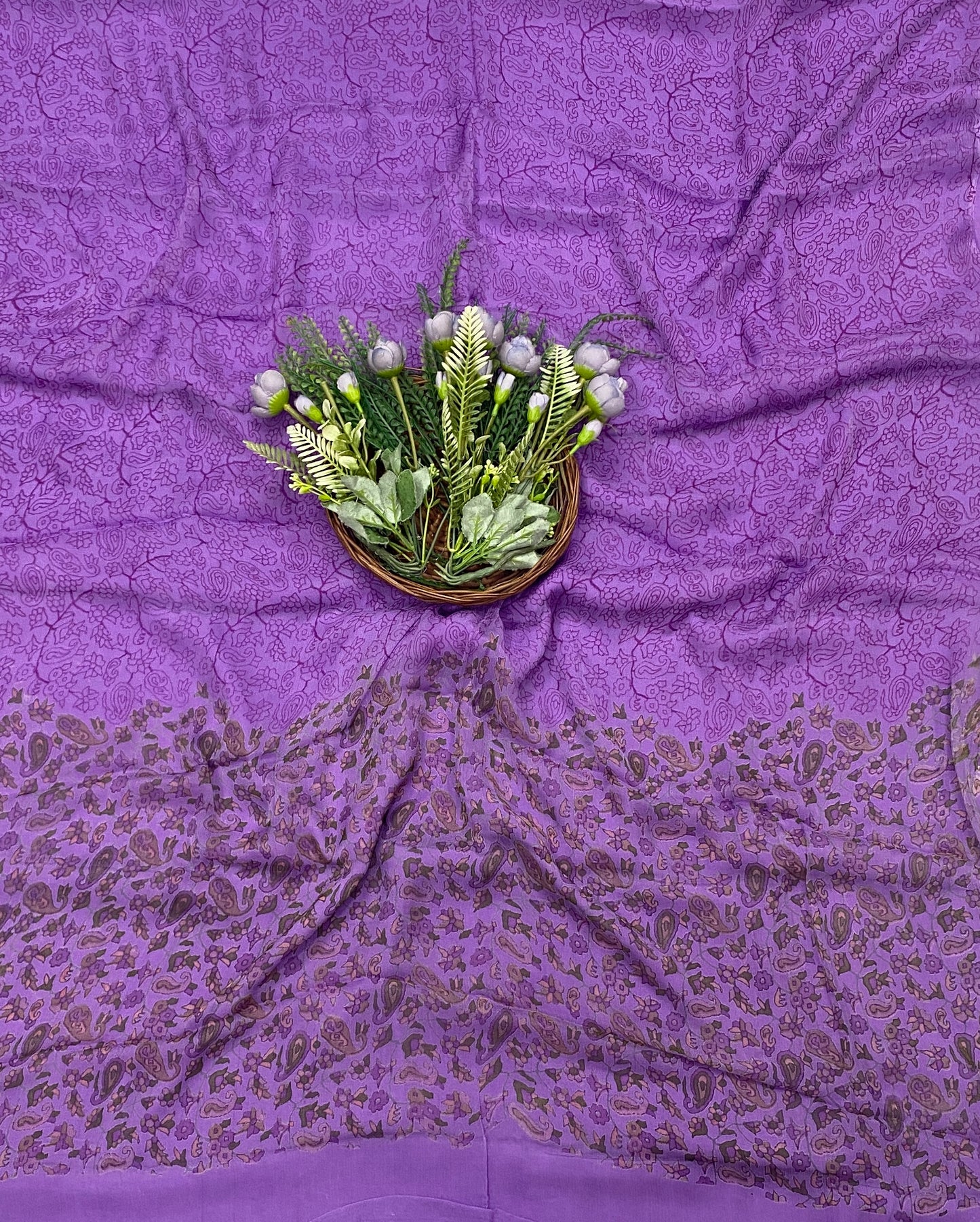 261C Crepe Purple Suit Fabric / CKC Crepe Suits