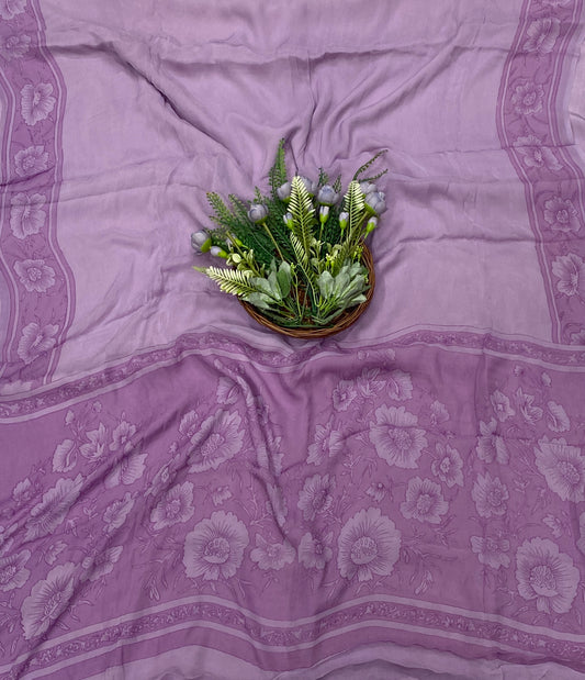 254C Crepe Lilac Suit Fabric / CKC Crepe Suits