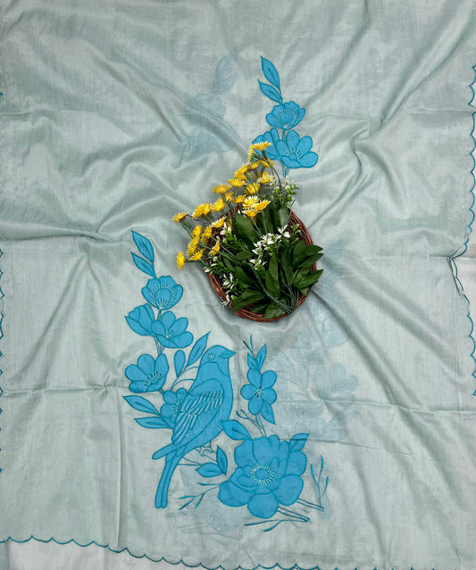 क्रेप गुलाबी सूट संग्रह / हाथ से पेंट किए गए सूट