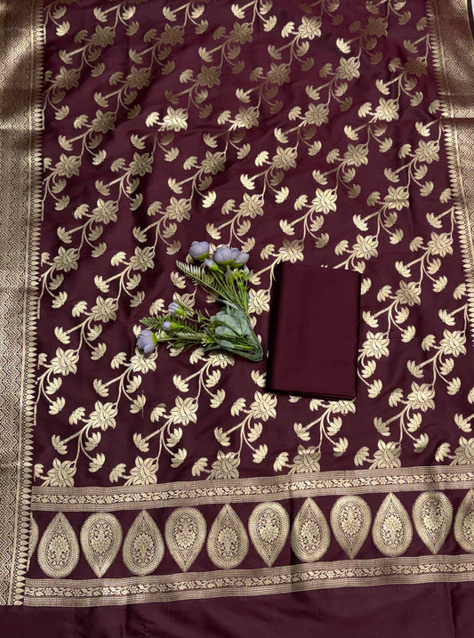 जॉर्जेट सी ग्रीन सूट फ़ैब्रिक / ईज़ी ब्रीज़ी PT-3