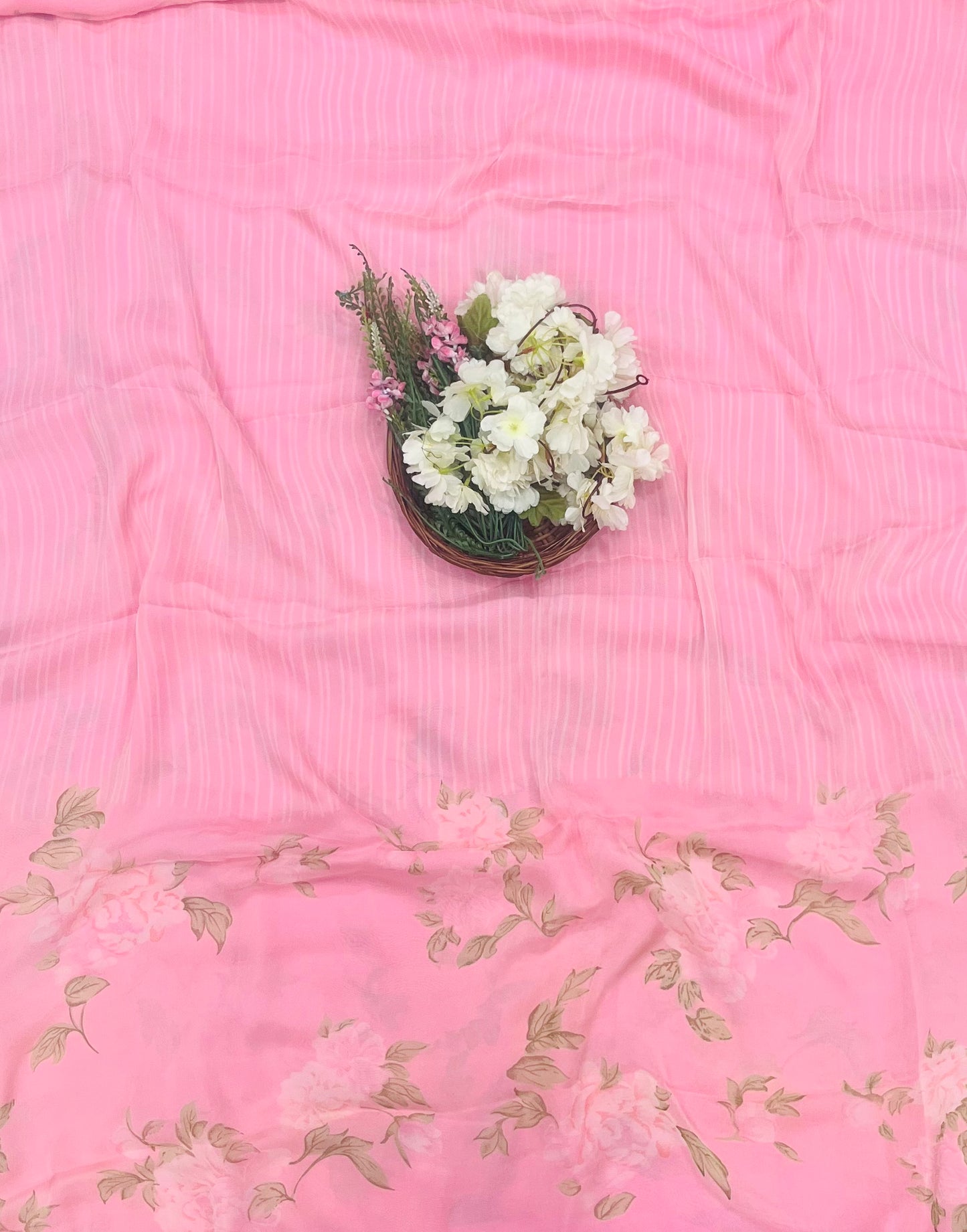 920 Chiffon Pink Suit Fabric / CKC Chiffon Suits