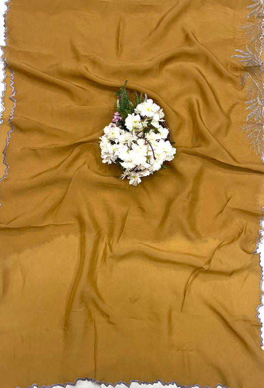 34 A Shimmer Organza Lilac Suit Fabric/ CKC Partywear Collection