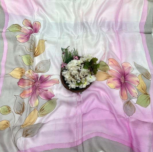 118 A Chinon Jacquard Light Wine Suit Fabric / CKC Phoolon Ka Ghar