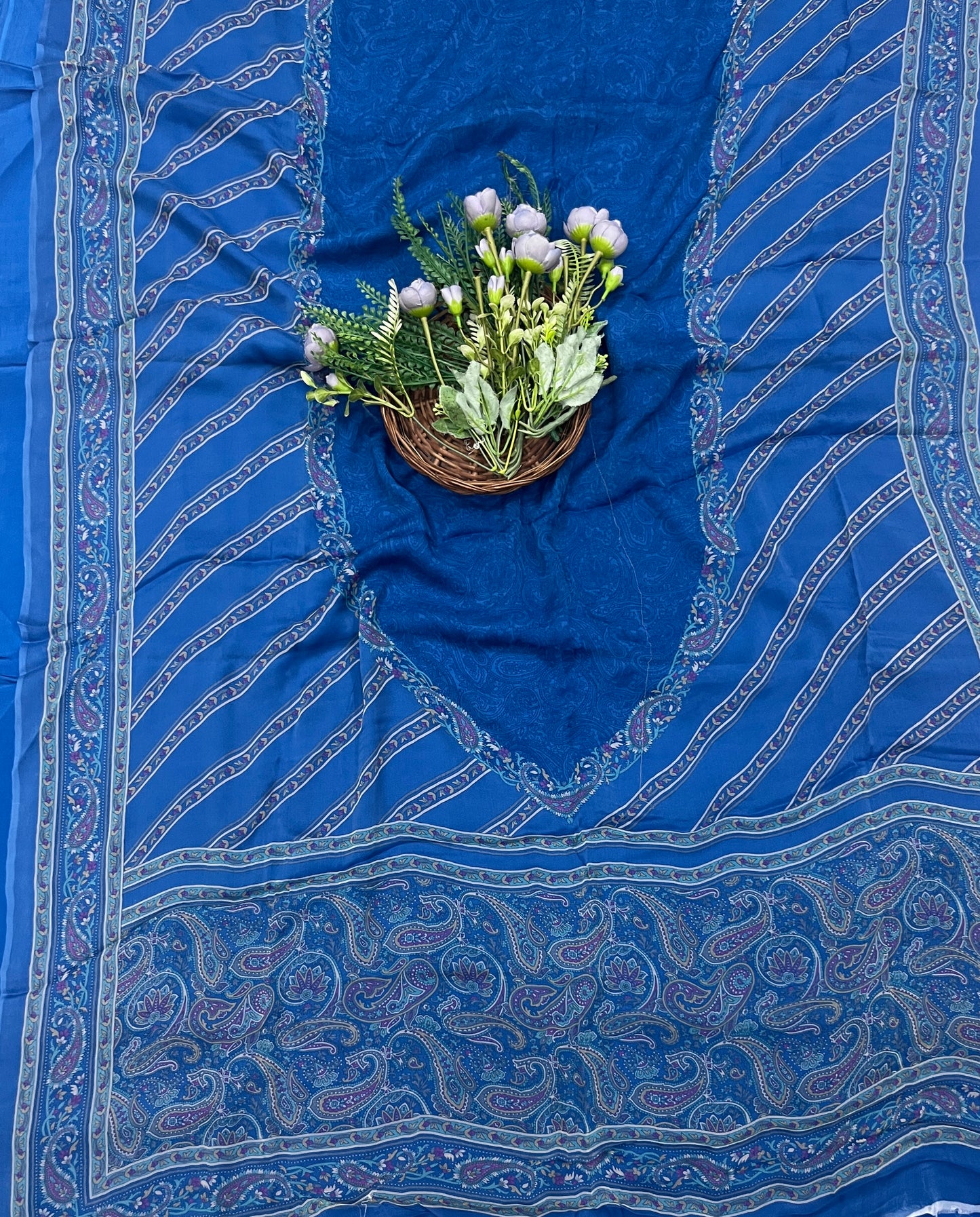 290C Crepe Ink Blue Suit Fabric / CKC Crepe Suits