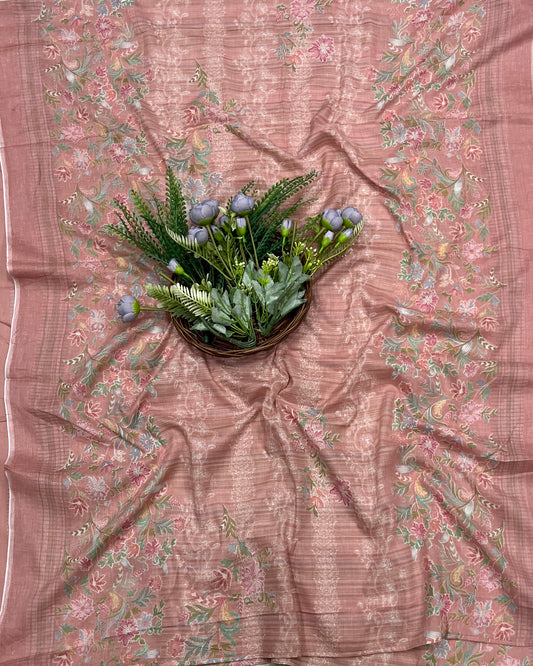 774A Cotton Peach Suit Fabric / CKC Cotton Bazaar