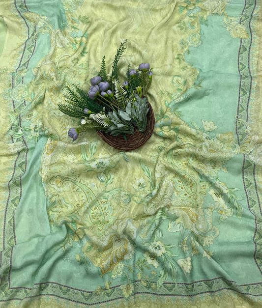 805A Crepe Sea Green Suit Fabric / CKC Crepe Suits