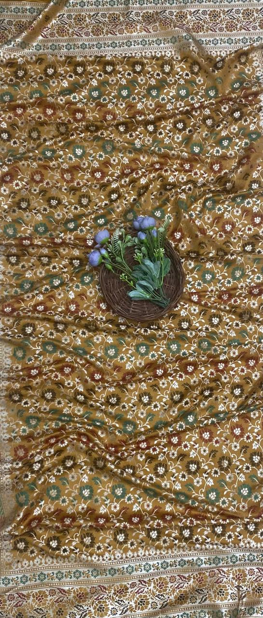 Pashmina Yellow Suit Fabric/ CKC Winter Suits