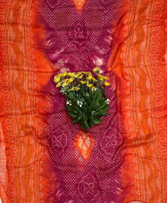 CKC 692 Cotton Hot Pink Suit Fabric / CKC Jaipuri Suits