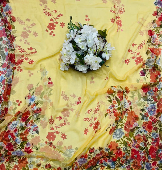 993 Crepe Lemon Suit Fabric / CKC Crepe Suits