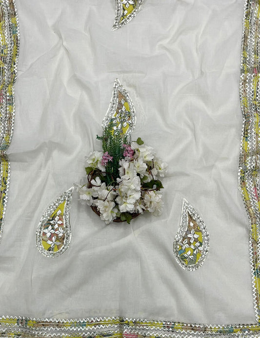 CKC 740 Cotton Yellow Suit Fabric / CKC Cotton Bazaar