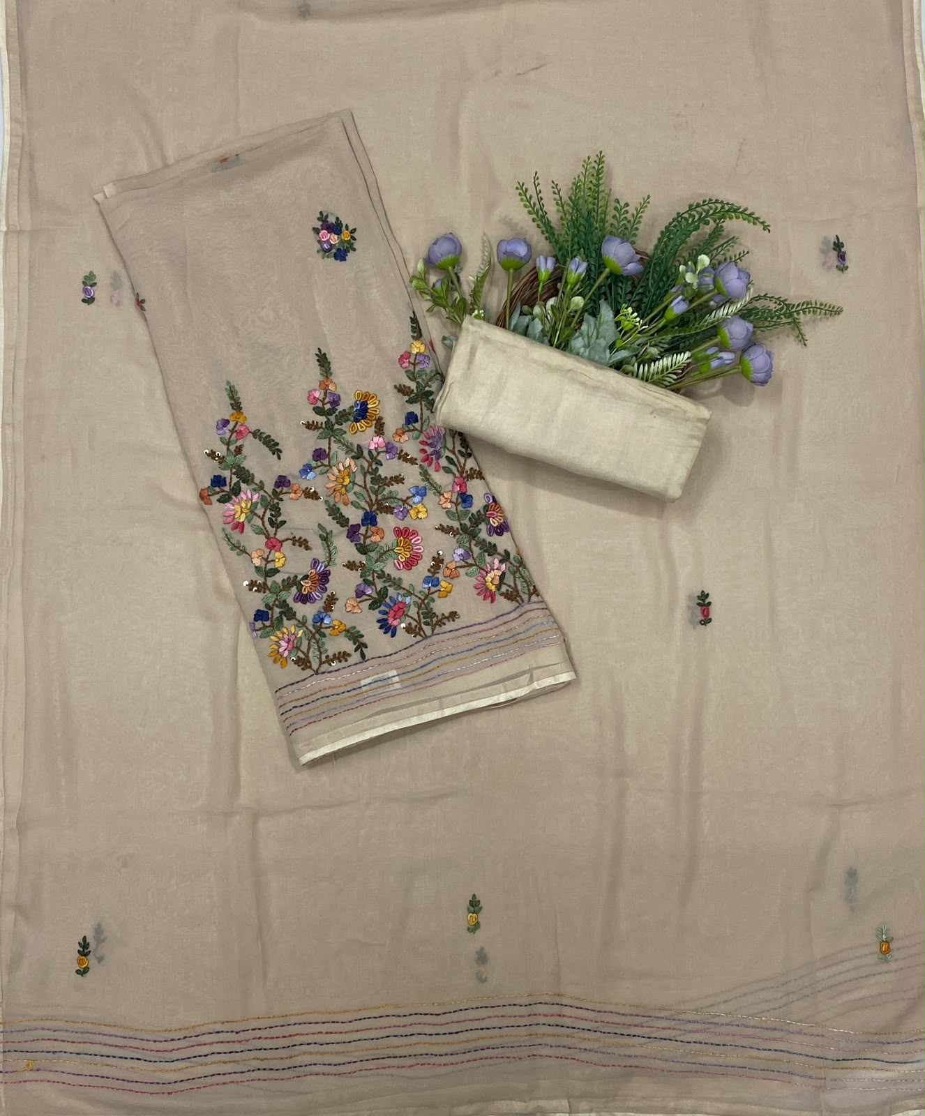 180C Georgette Skin Suit Fabric / CKC Georgette Suits