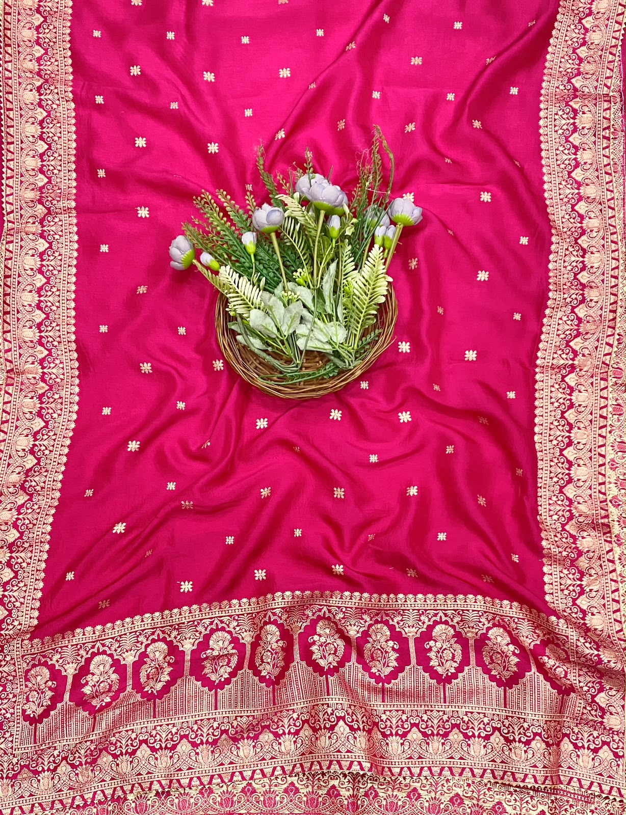383C Chanderi Silk Light Pink Suit Fabric/ CKC Partywear Collection