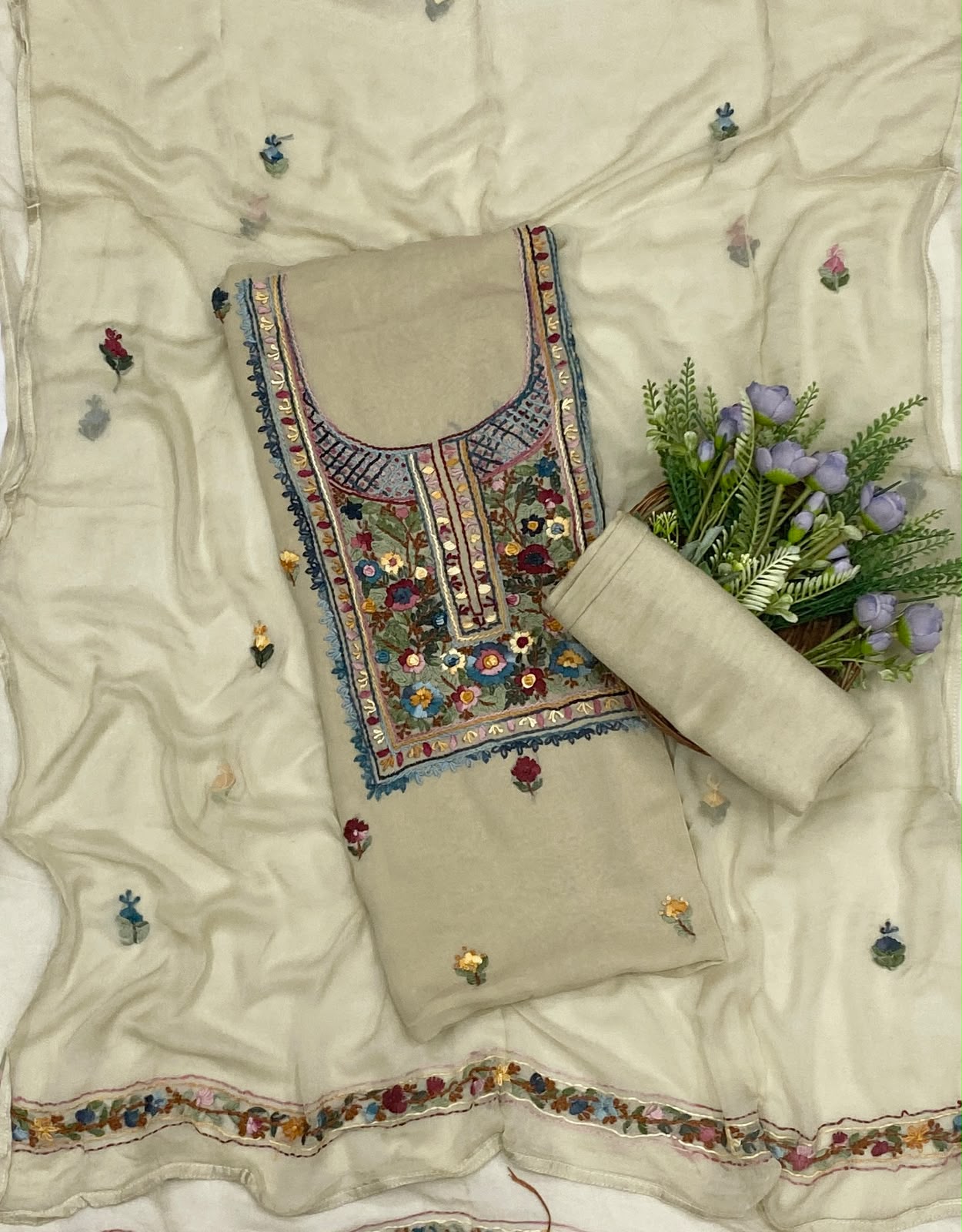 765C Georgette Skin Suit Fabric / CKC Georgette Suits