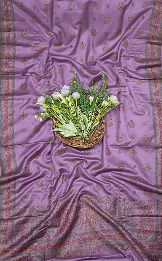 798C Pashmina Dark Lilac Suit Fabric/ CKC Winter Suits
