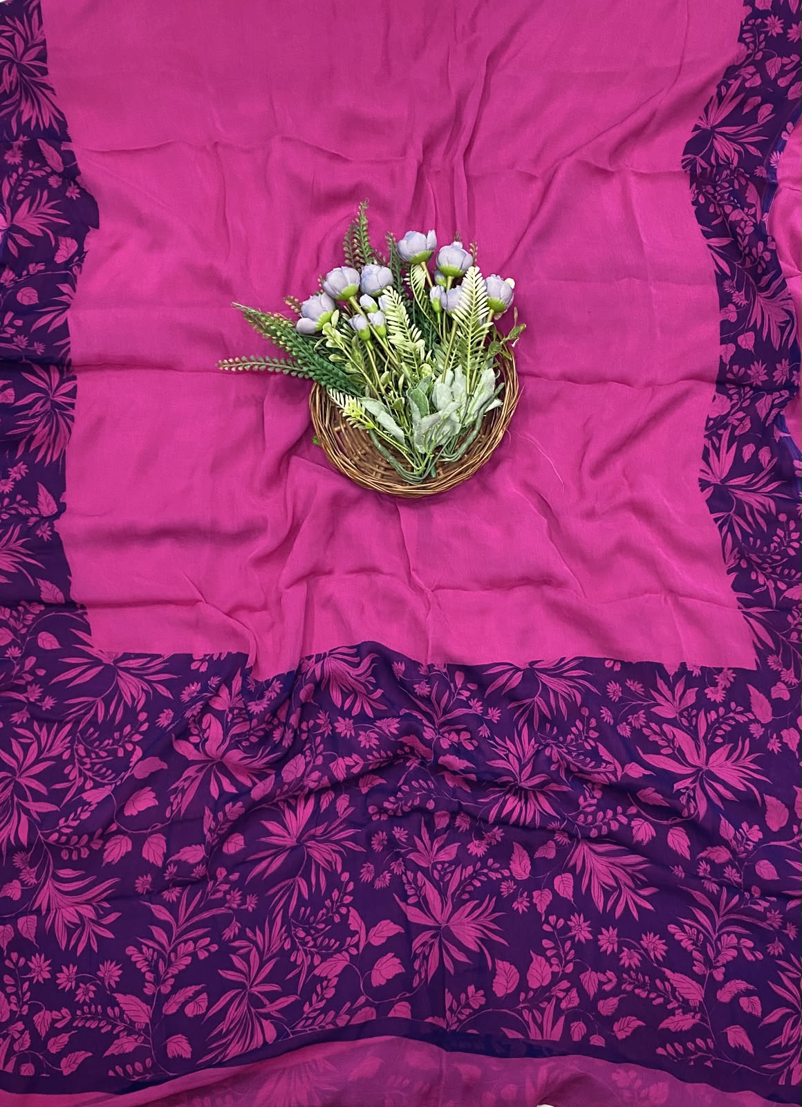 172D Crepe Purple Suit Fabric / CKC Crepe Suits