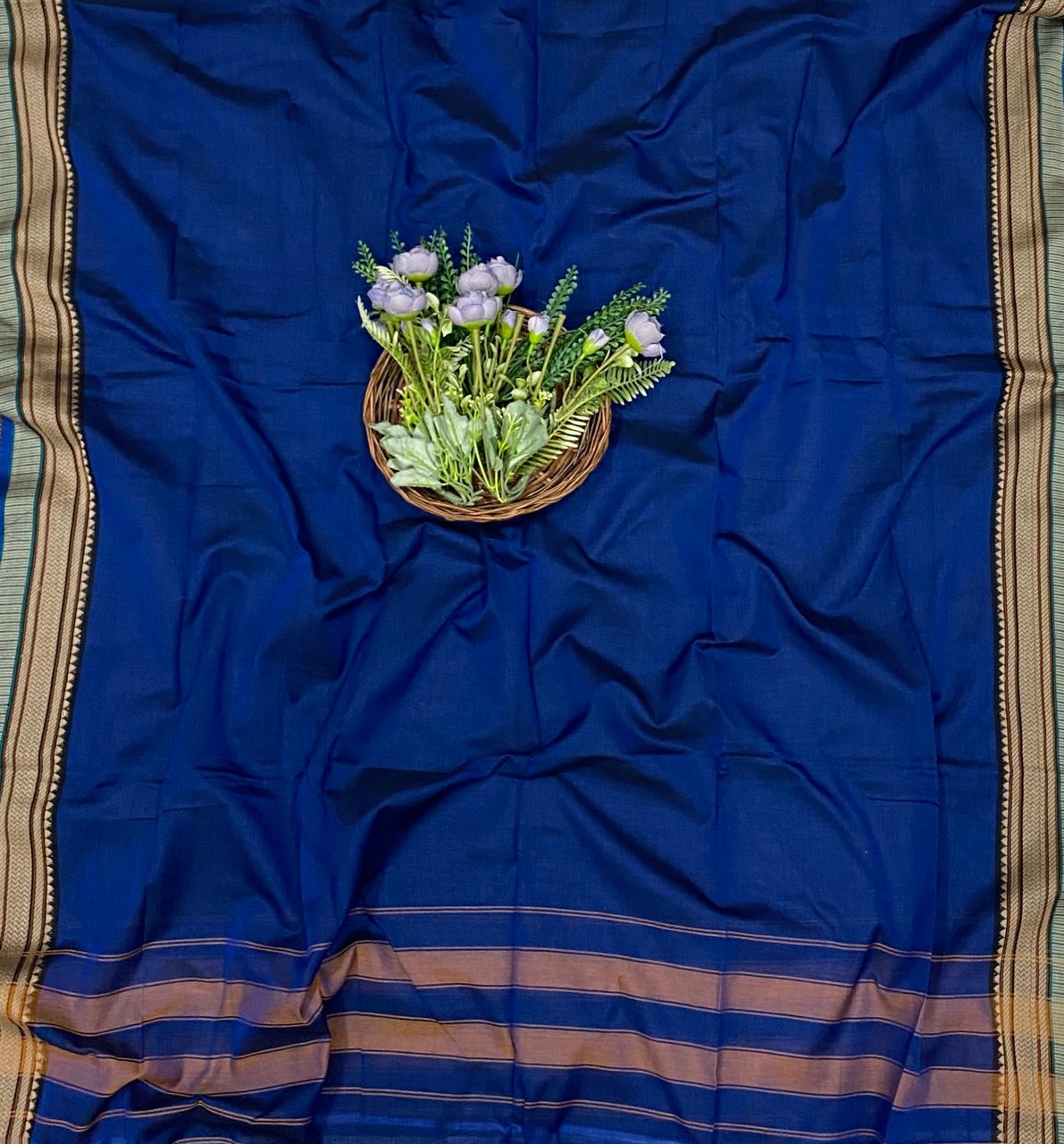 397D Cotton Dark Blue Suit Fabric / CKC Cotton Bazaar