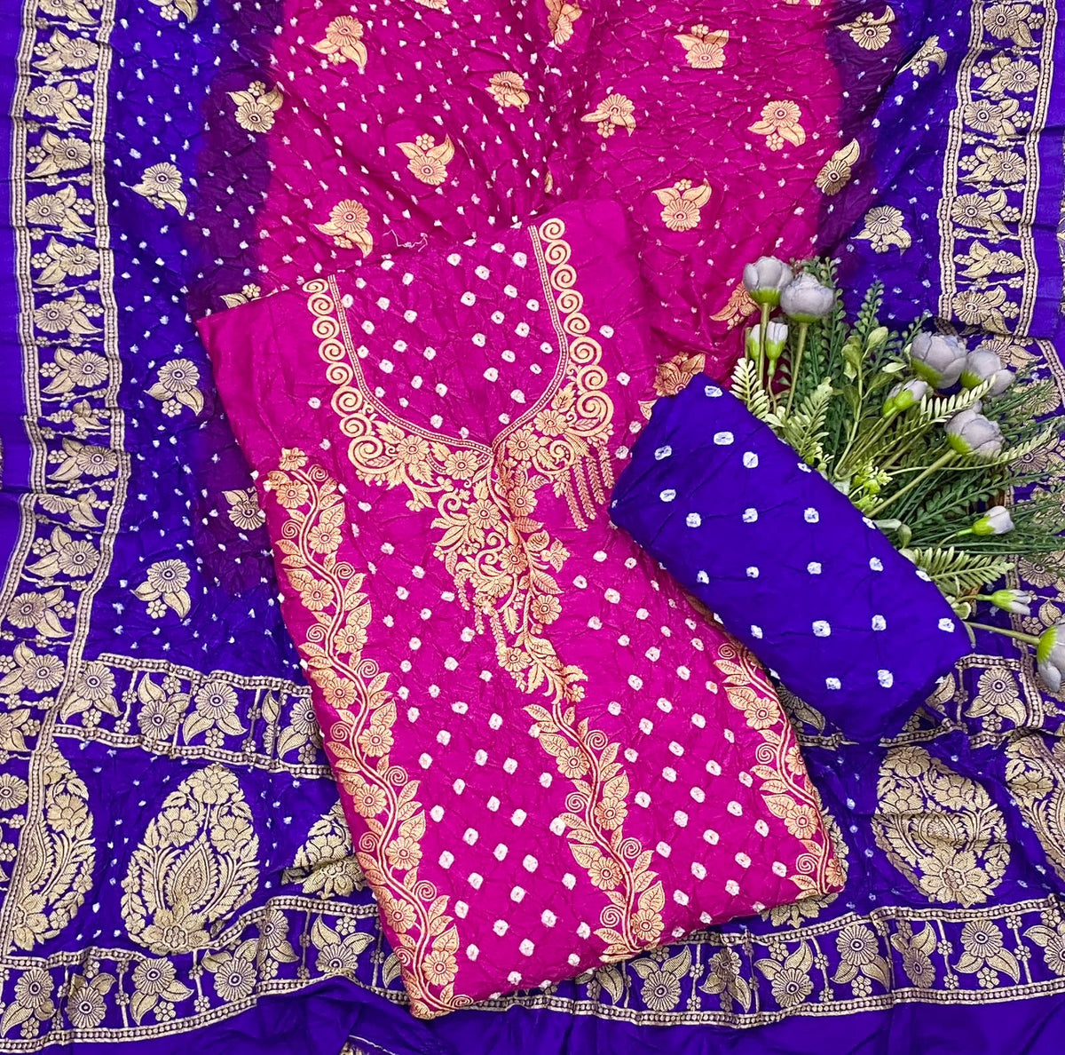 क्रेप स्किन विद ब्लैक सूट फ़ैब्रिक/ समर मार्केट कलेक्शन