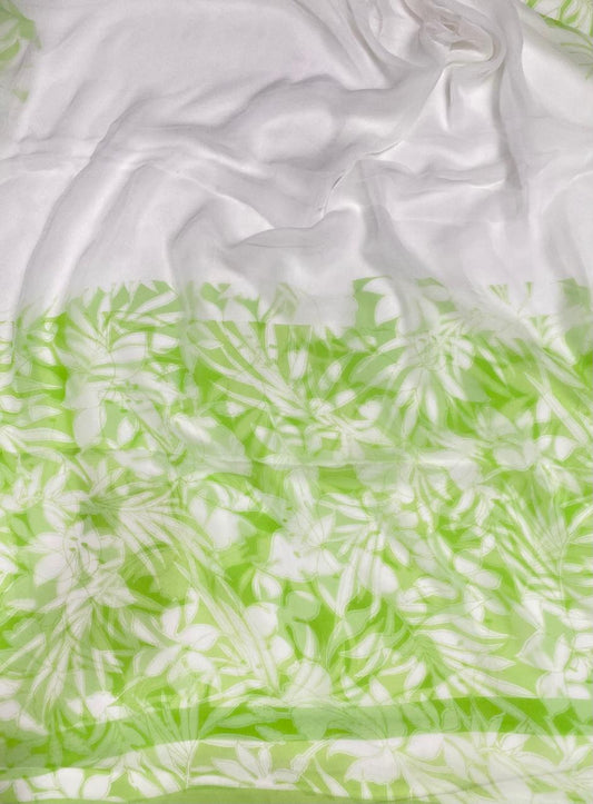 Chiffon Green Suit Fabric / CKC Chiffon Suits