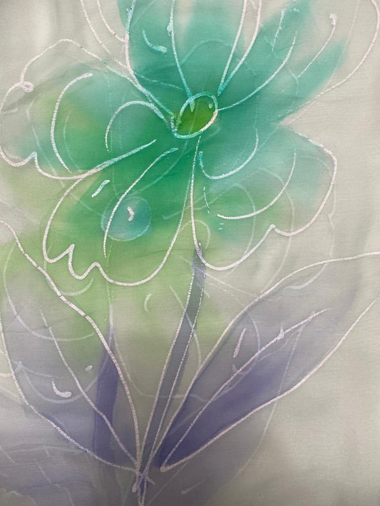 CKC 51 Georgette Sea Green Suit Fabric / CKC Georgette Suits