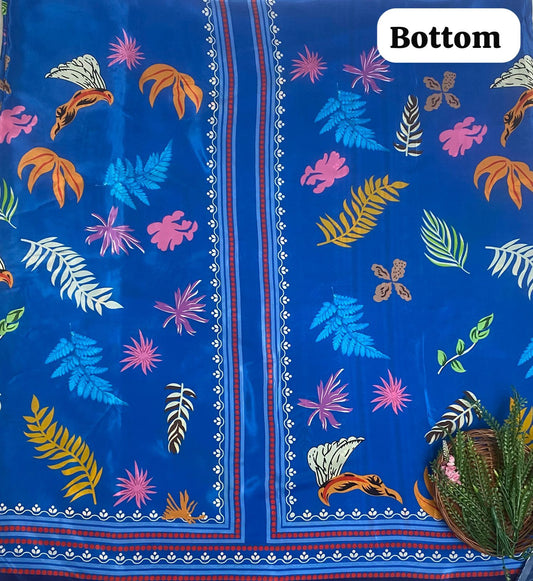 Crepe Blue Co-Ord Set Fabric / CKC Co-Ord Set Collection