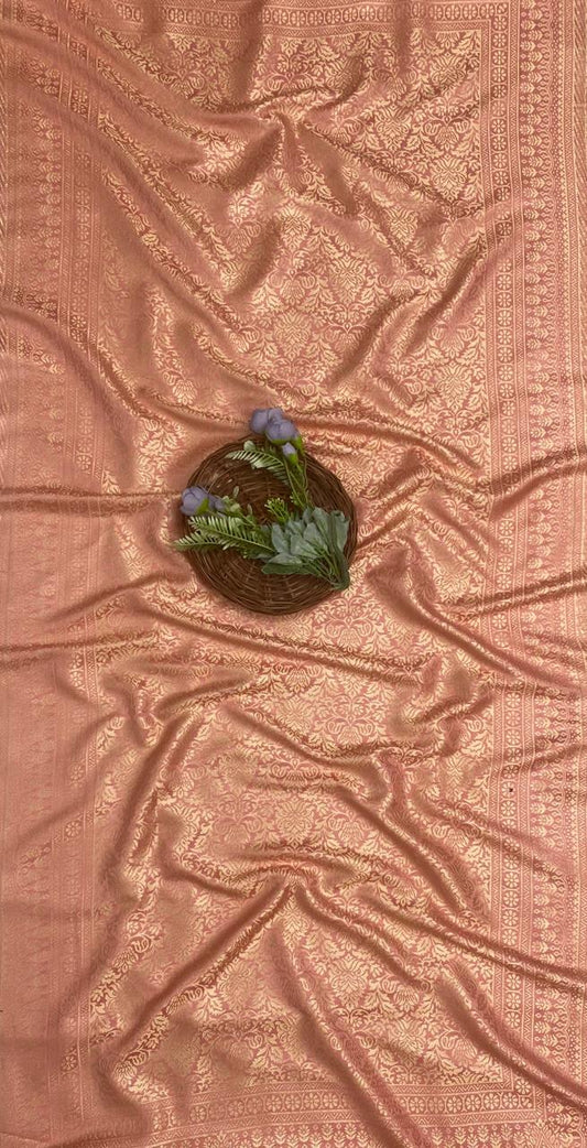 Pashmina Peach Suit Fabric/ CKC Winter Suits