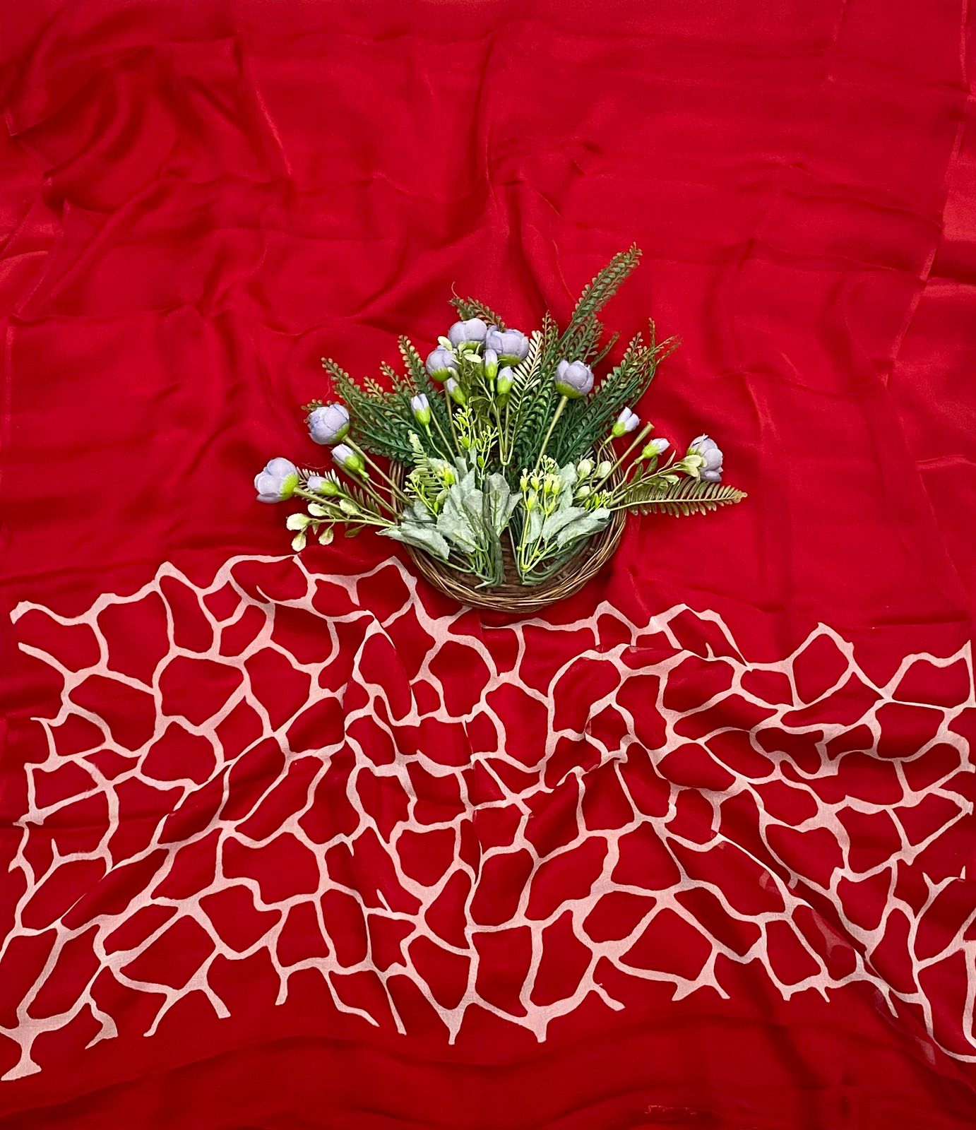 149B Crepe Red Suit Fabric / CKC Crepe Suits
