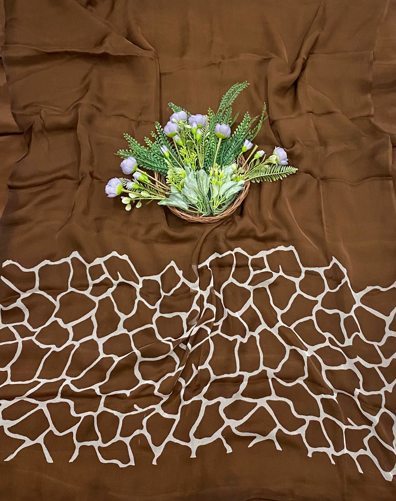 153B Crepe Brown Suit Fabric / CKC Crepe Suits