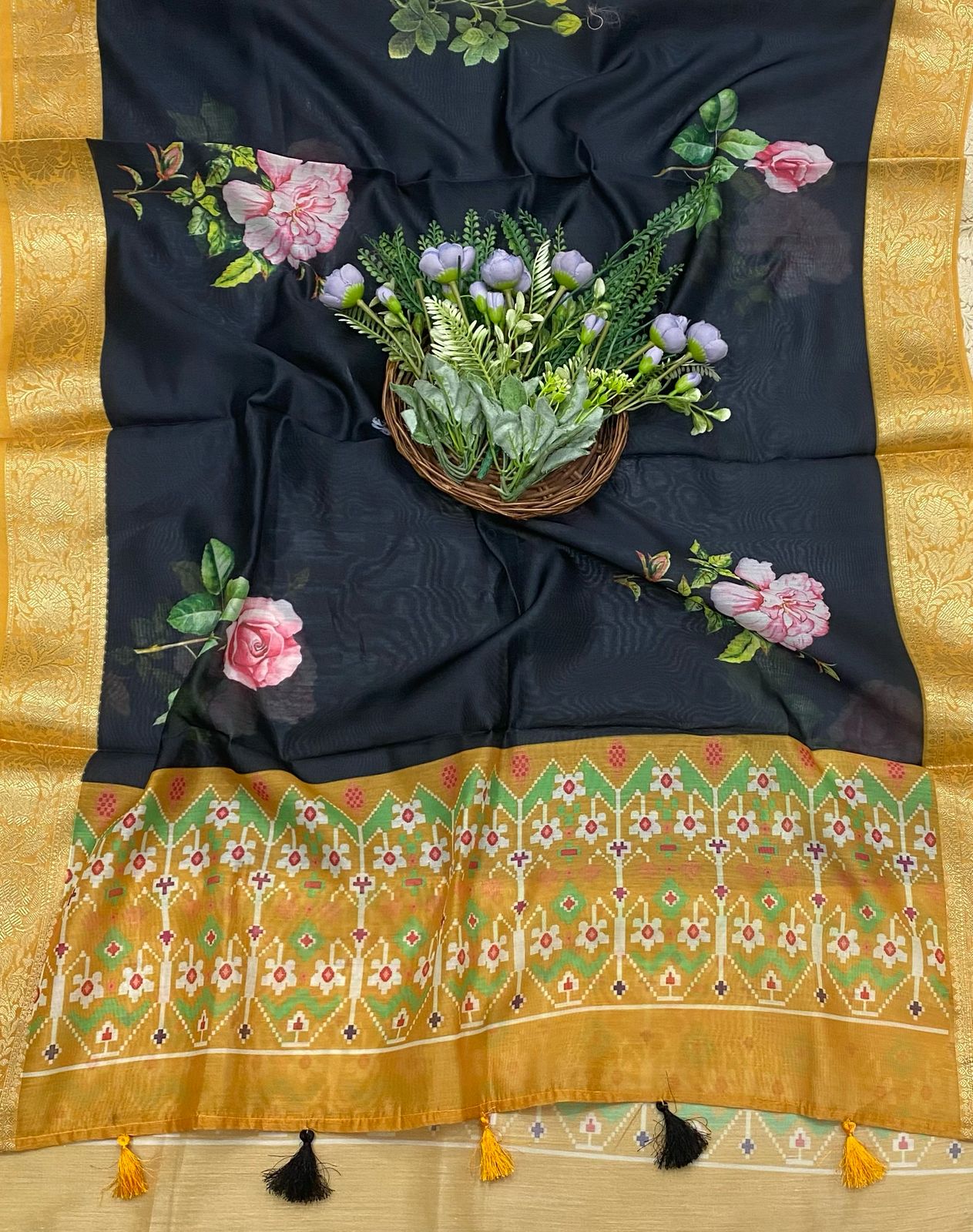 जॉर्जेट सी ग्रीन सूट फ़ैब्रिक / ईज़ी ब्रीज़ी PT-3