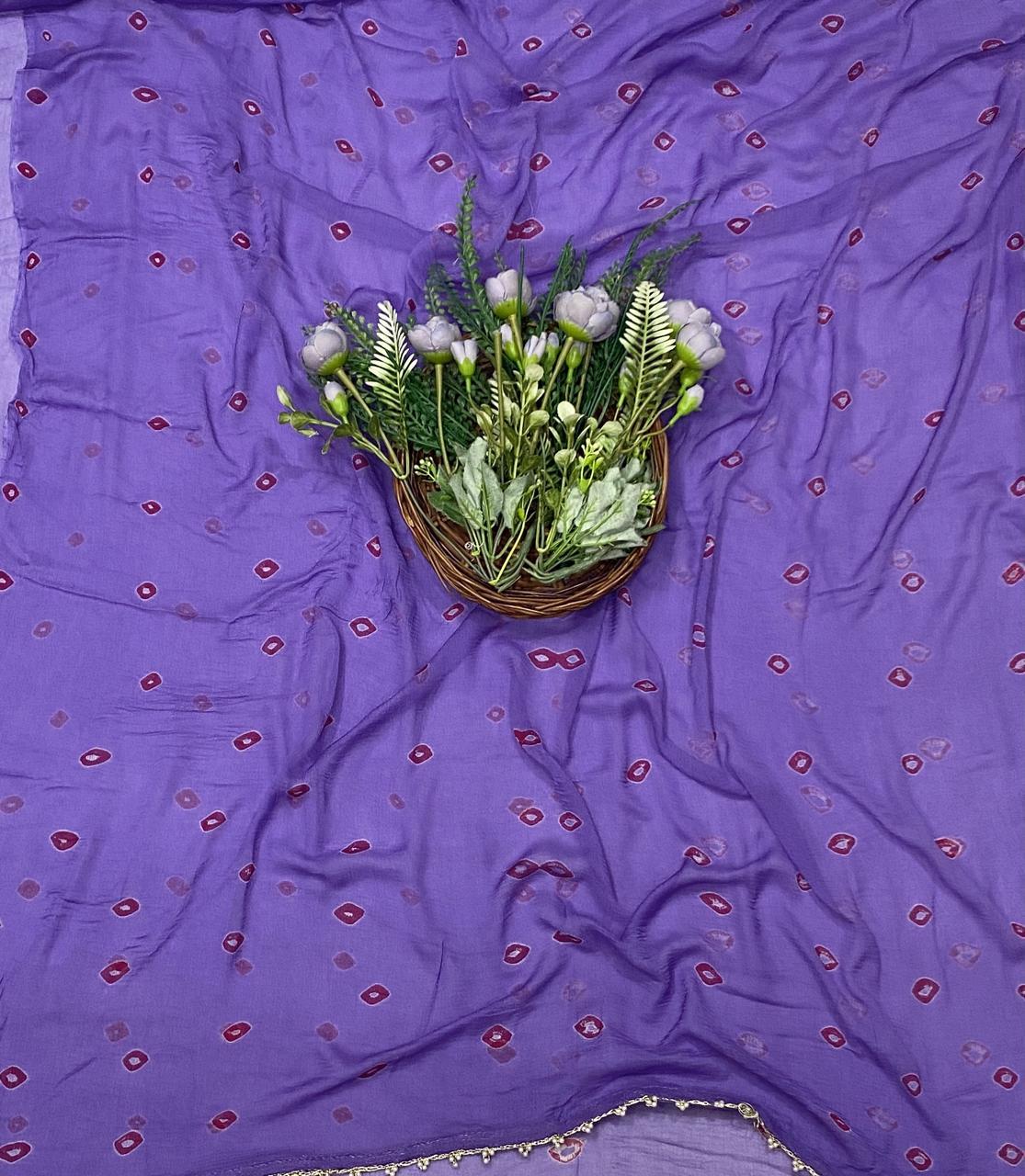 270C Jaipuri Crepe Light Purple Suit Fabric / CKC Jaipuri Suits