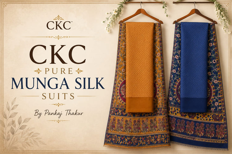 CKC Pure Munga Silk Suits