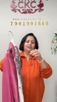 966 Jamdani Off White With Pink Suit Fabric / CKC Jamdani Suits