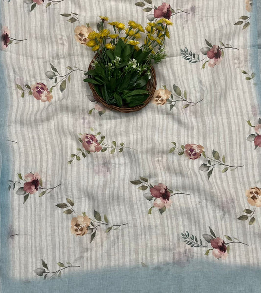 क्रेप गुलाबी सूट संग्रह / हाथ से पेंट किए गए सूट