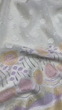 CKC 559 Mul Cotton Lemon Suit Fabric/ CKC Mul Cotton