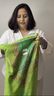 649 Muslin Green With Sea Green Suit Fabric / CKC Muslin Suits