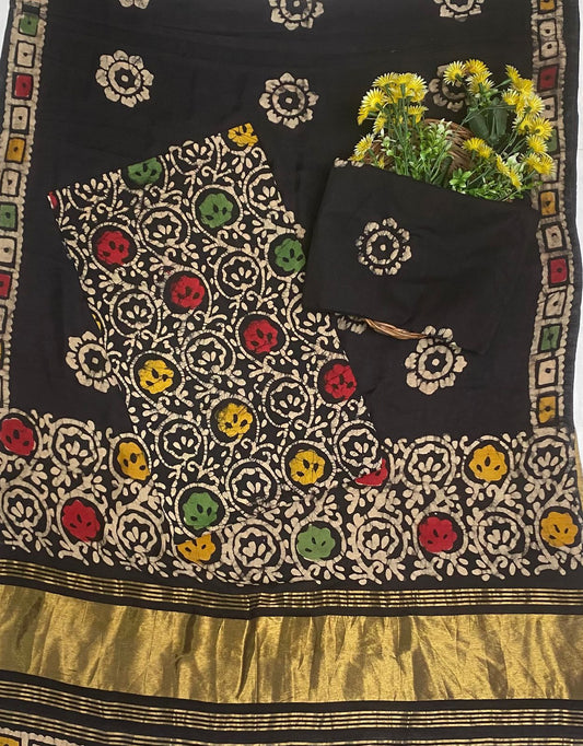 Cotton Black Suit Fabric / Cotton Bazaar