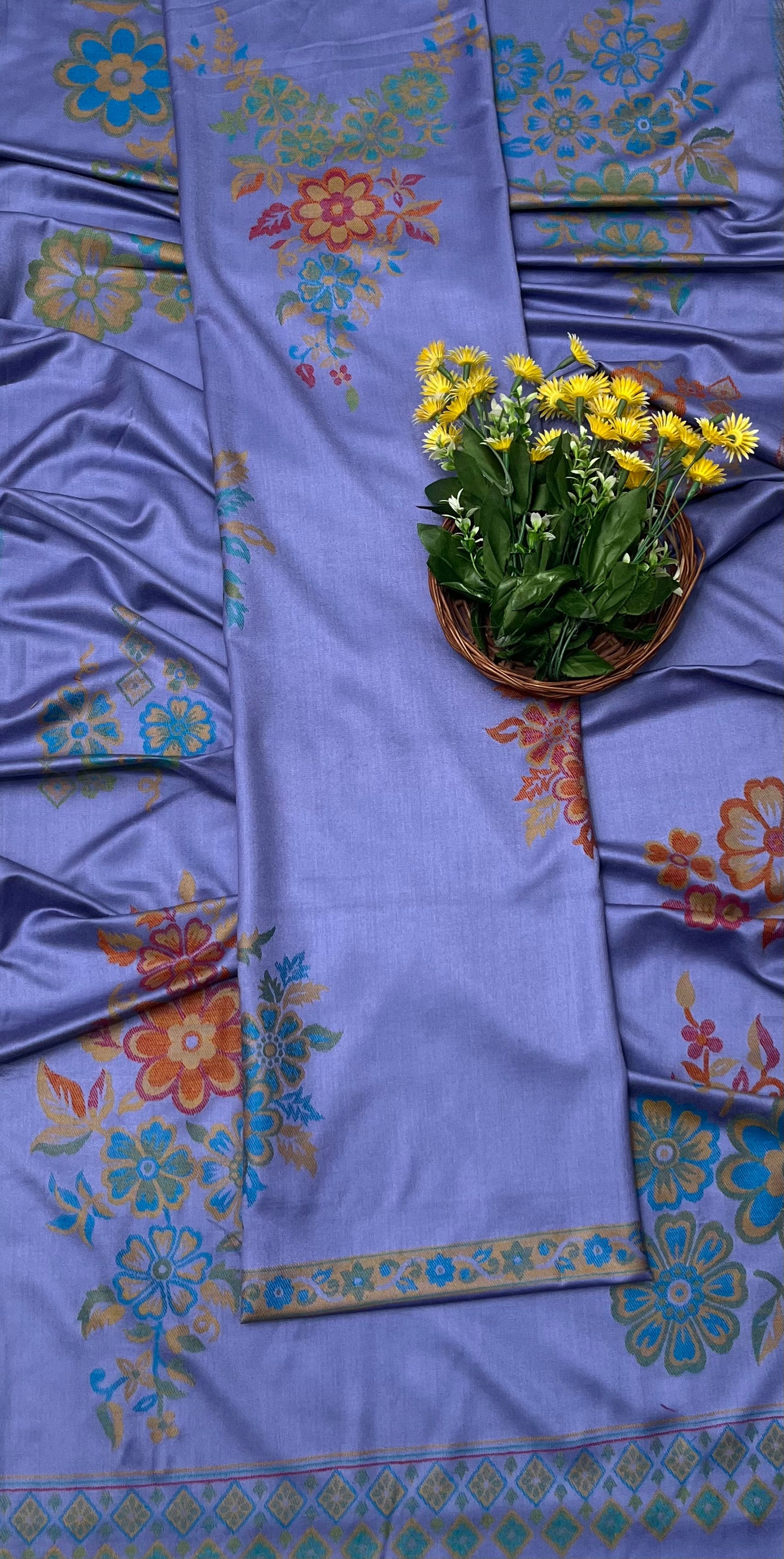 Pashmina Mauve Suit Fabric/ CKC Winter Suits