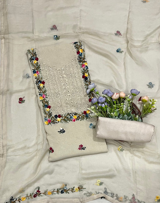 Ckc 268 Georgette Skin Suit Fabric / CKC Georgette Suits