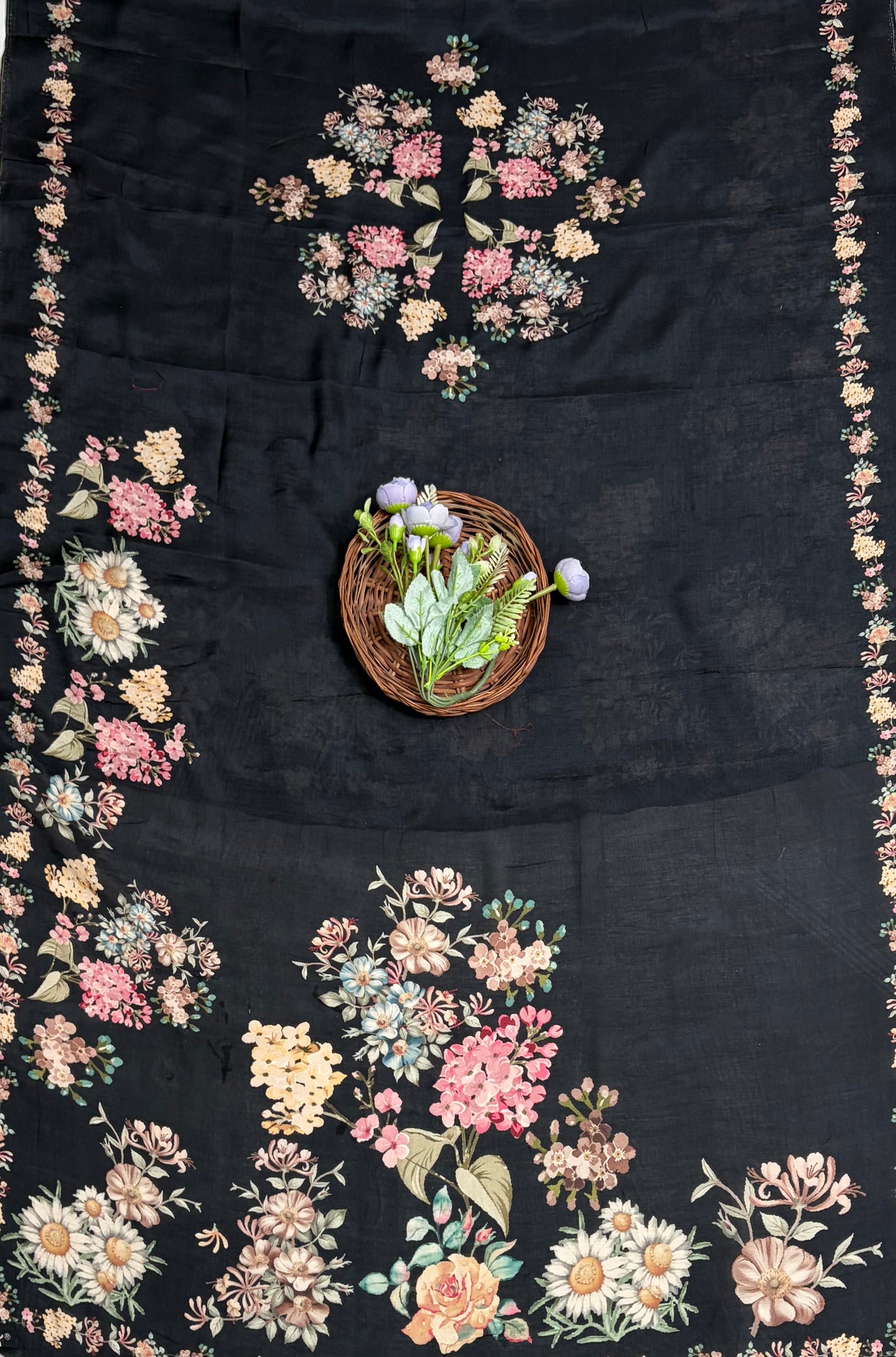 Muslin Black Suit Fabric / Muslin Suits